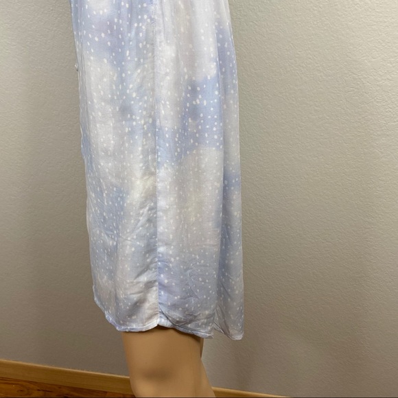 Cloth & Stone Button Down V neck Dress size M - Picture 15 of 16